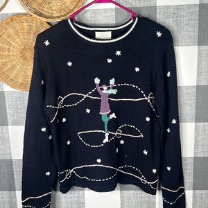 Vintage Embroidered winter sweater